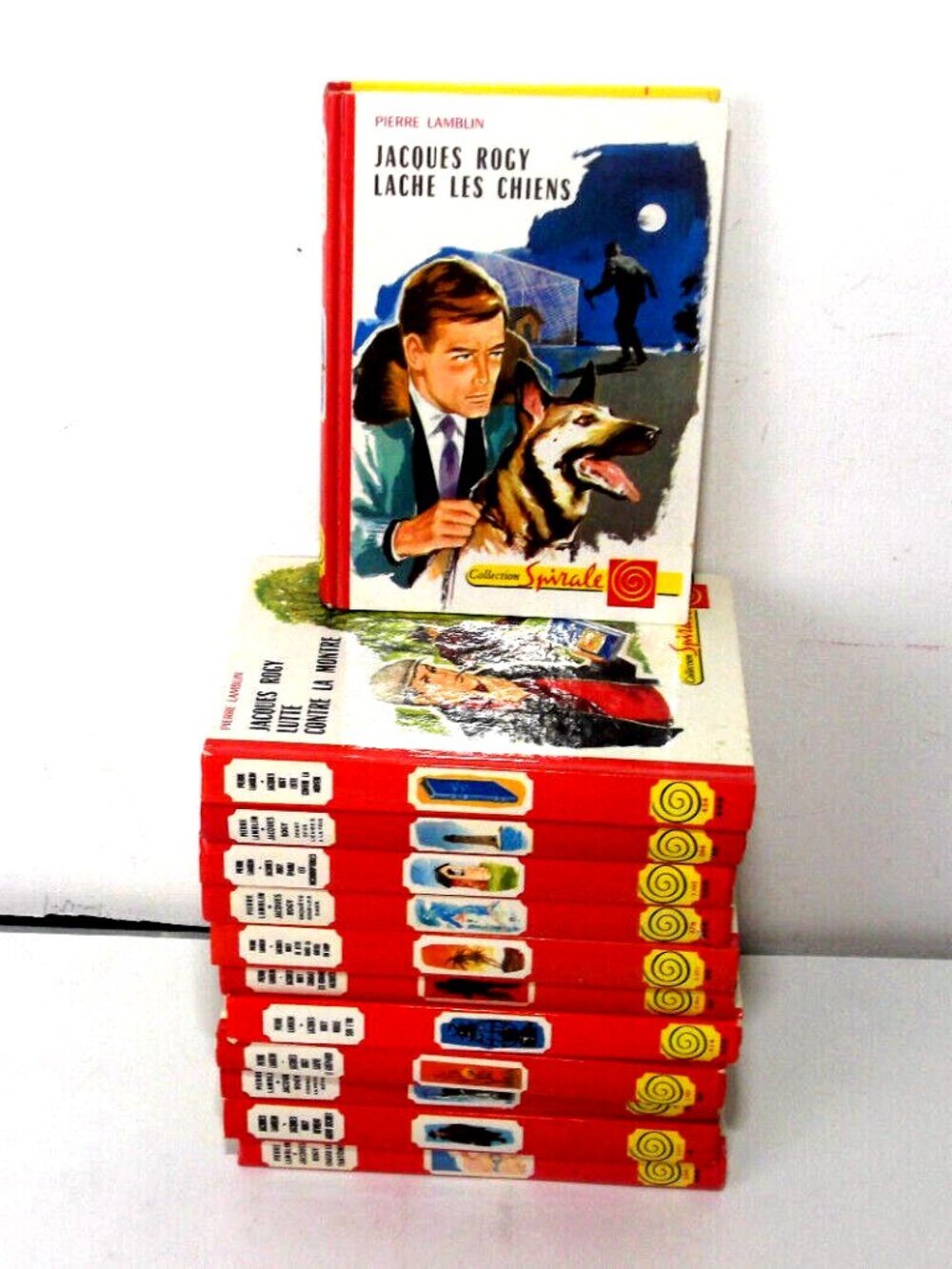 Lot 12 Livres Books Pierre Lamblin - Collection Spirale French